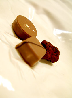 チョコレート3種
