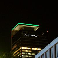 2006年8月10日夜のミッドランドスクエア