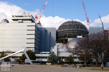 新たな球体が姿を見せた名古屋市科学館