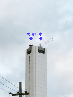 2007年5月19日のエレベーター試験塔